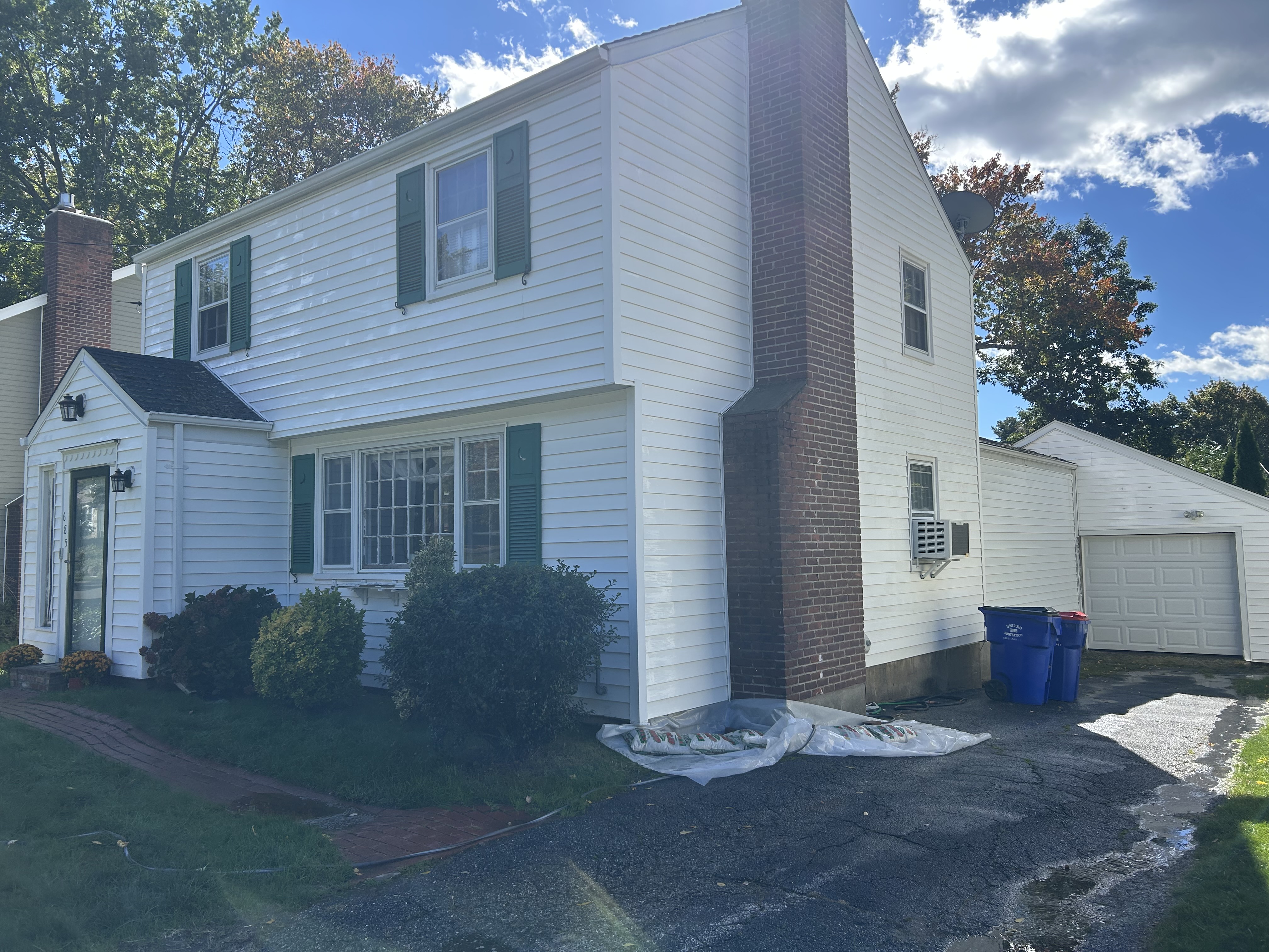 AFTER, house wash in Fairfield County, Clean N' Go Power Washing